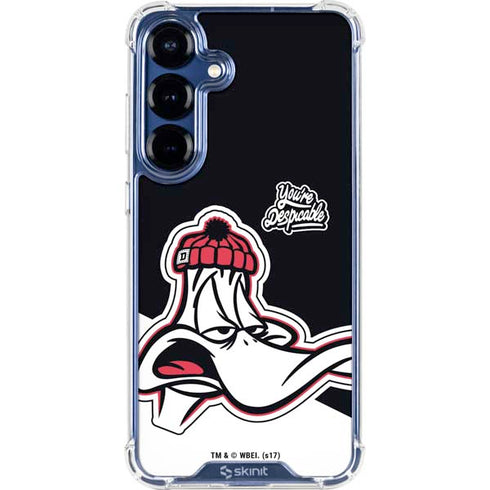 Looney Tunes Retro Daffy Duck Galaxy S25 Plus Clear Case