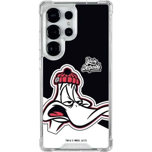 Looney Tunes Retro Daffy Duck Galaxy S25 Ultra Clear Case