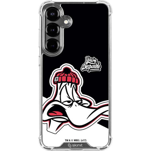Looney Tunes Retro Daffy Duck Galaxy S26 Clear Case