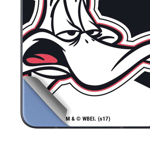 Looney Tunes Retro Daffy Duck Galaxy Z Fold5 5G Skin