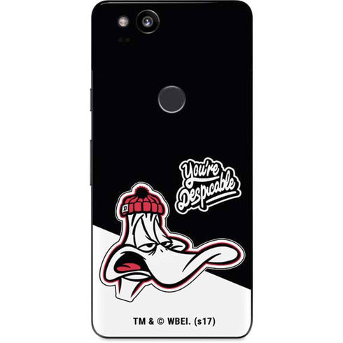 Looney Tunes Retro Daffy Duck Google Pixel 2 Skin