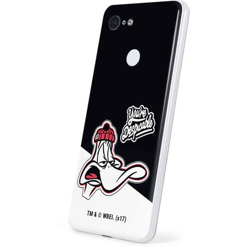 Looney Tunes Retro Daffy Duck Google Pixel 3 Skin
