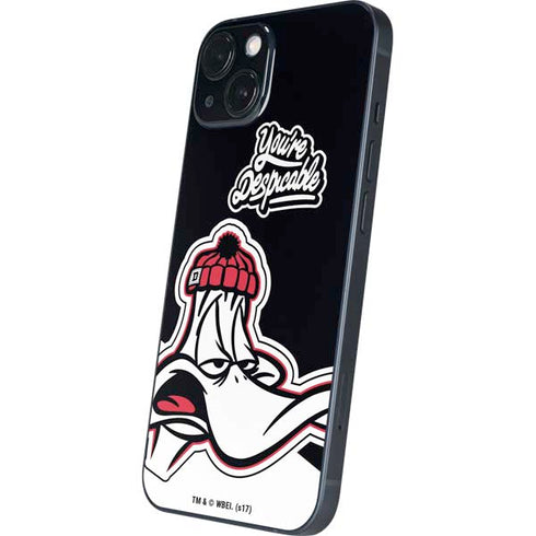 Looney Tunes Retro Daffy Duck iPhone Skins