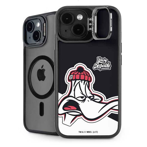Looney Tunes Retro Daffy Duck iPhone 15 Kickstand Case