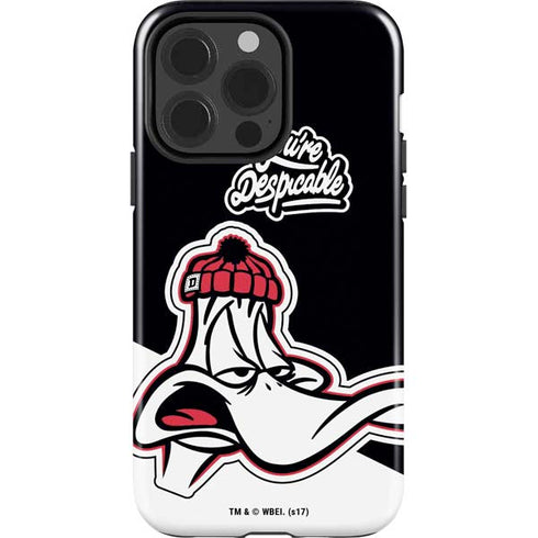 Looney Tunes Retro Daffy Duck iPhone 15 Pro Impact Case