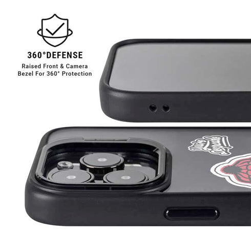 Looney Tunes Retro Daffy Duck iPhone 15 Pro Max Kickstand Case