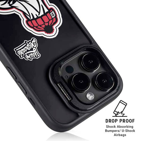 Looney Tunes Retro Daffy Duck iPhone 15 Pro Max Kickstand Case