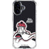 Looney Tunes Retro Daffy Duck iPhone 16 Clear Case