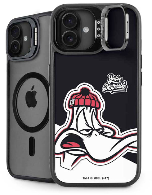 Looney Tunes Retro Daffy Duck iPhone 16 Plus Kickstand Case