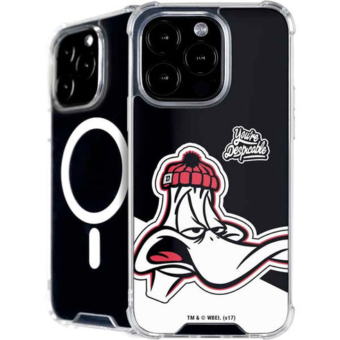 Looney Tunes Retro Daffy Duck iPhone 16 Pro Max MagSafe Case