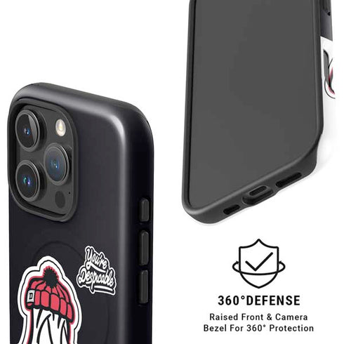 Looney Tunes Retro Daffy Duck iPhone 16 Pro Max Magsafe Impact Case