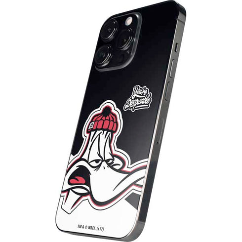 Looney Tunes Retro Daffy Duck iPhone 16 Pro Max Skin