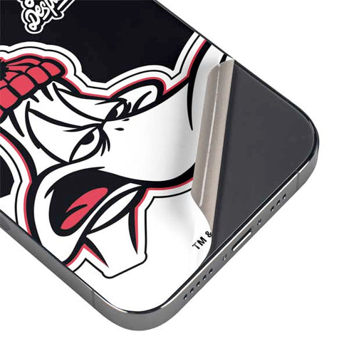 Looney Tunes Retro Daffy Duck iPhone 16 Pro Skin