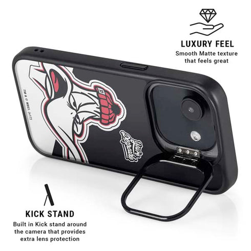 Looney Tunes Retro Daffy Duck iPhone 16e Kickstand Case