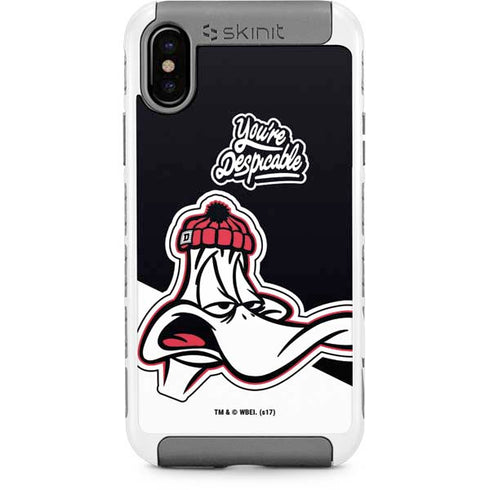 Looney Tunes Retro Daffy Duck iPhone Cases