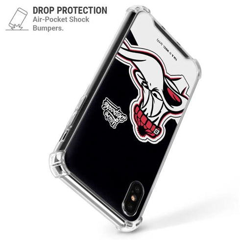 Looney Tunes Retro Daffy Duck iPhone X/XS Clear Case