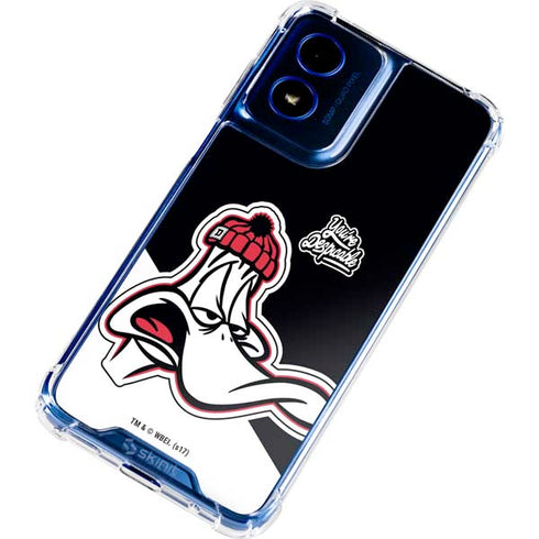 Looney Tunes Retro Daffy Duck Moto G 5G (2024) Clear Case