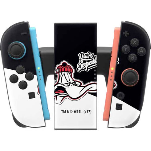Looney Tunes Retro Daffy Duck Nintendo Switch 2 (2025) Joy-Con Controller Skin
