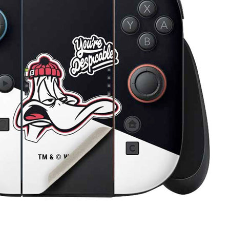 Looney Tunes Retro Daffy Duck Nintendo Switch 2 (2025) Joy-Con Controller Skin