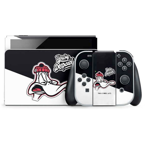 Looney Tunes Retro Daffy Duck Nintendo Skins