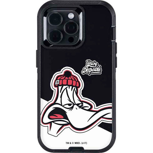 Looney Tunes Retro Daffy Duck Otterbox Defender iPhone Skin