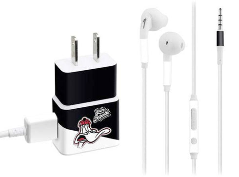 Looney Tunes Retro Daffy Duck Phone Charger Skin