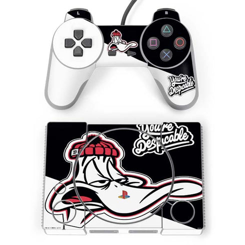 Looney Tunes Retro Daffy Duck PlayStation Classic Bundle Skin