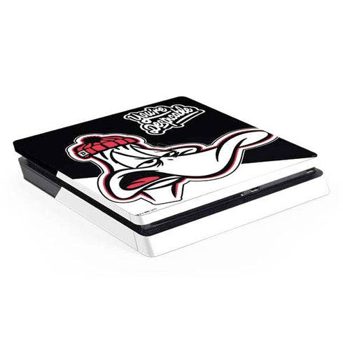 Looney Tunes Retro Daffy Duck PS4 Slim Skin