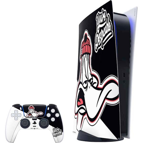 Looney Tunes Retro Daffy Duck PlayStation PS5 Skins