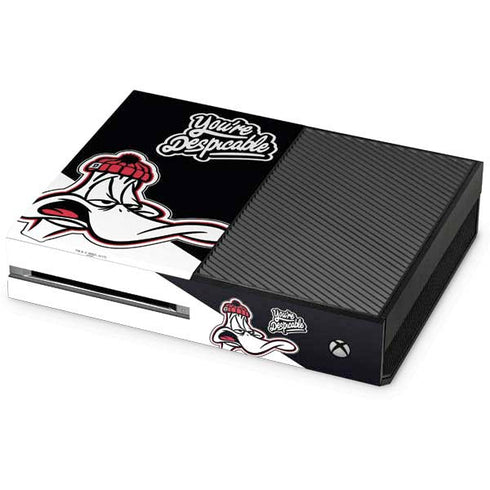 Looney Tunes Retro Daffy Duck Xbox One Console Skin