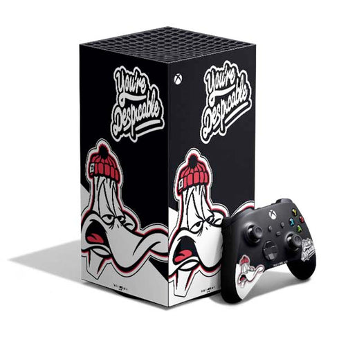 Looney Tunes Retro Daffy Duck XBox Series X Digital Edition Bundle Skin