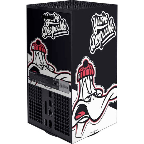 Looney Tunes Retro Daffy Duck XBox Series X Digital Edition Bundle Skin
