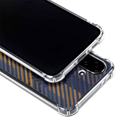 Retro Fall Pattern Galaxy A36 5G Clear Case