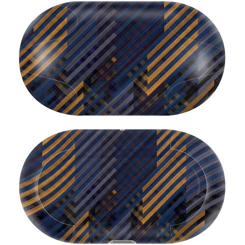 Retro Fall Pattern Galaxy Buds Plus Skin