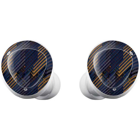 Retro Fall Pattern Galaxy Buds Plus Skin