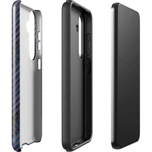 Retro Fall Pattern Galaxy S25 Impact Case