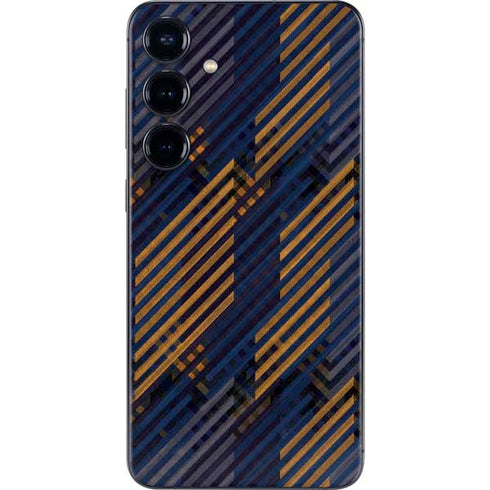 Retro Fall Pattern Galaxy S25 Plus Skin