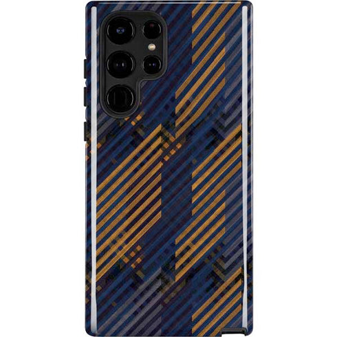 Retro Fall Pattern Galaxy S25 Ultra Impact Case
