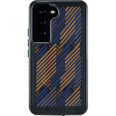 Retro Fall Pattern Galaxy S24 Waterproof Case