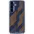 Retro Fall Pattern Galaxy S25 Plus Clear Case