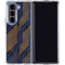 Retro Fall Pattern Galaxy Z Fold5 5G Clear Case