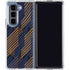 Retro Fall Pattern Galaxy Z Fold5 5G Clear Case