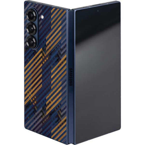 Retro Fall Pattern Galaxy Z Fold6 Skin