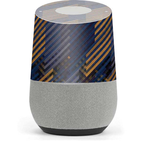 Retro Fall Pattern Google Home Skin