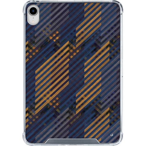 Retro Fall Pattern iPad 11th Gen (2025) Clear Case