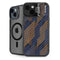 Retro Fall Pattern iPhone 14 Plus Kickstand Case