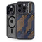 Retro Fall Pattern iPhone 14 Pro Kickstand Case