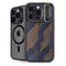 Retro Fall Pattern iPhone 15 Pro Kickstand Case