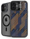 Retro Fall Pattern iPhone 16 Kickstand Case