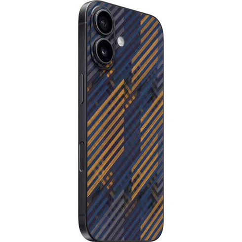 Retro Fall Pattern iPhone 16 Plus Skin